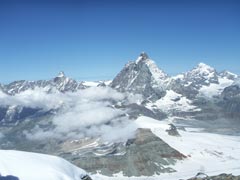 Aussicht vom Kleinen Matterhorn